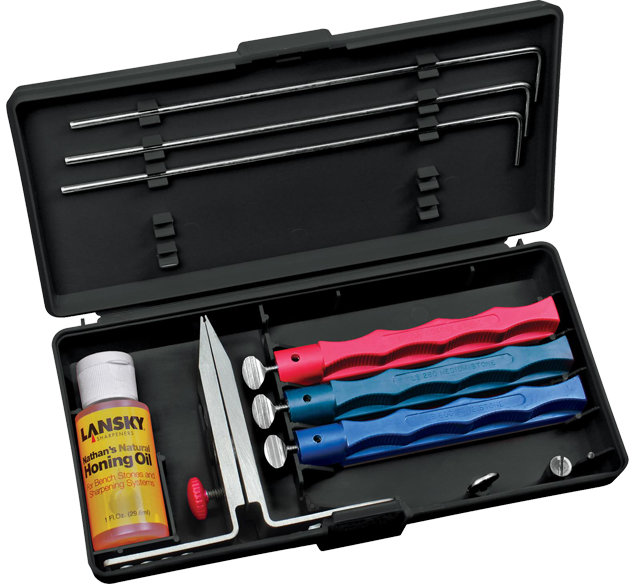 Lansky Standard 3 Stone Sharpening Kit