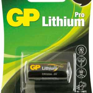 CR123A Lithium Pro Battery GP