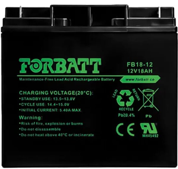 12Volt 18Amp Battery