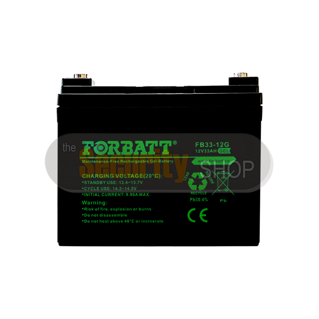 12V 33Amp Gel Battery