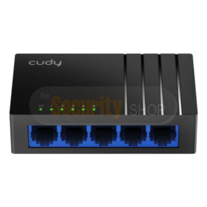 Cudy's CD-GS105D features 5x Gigabit Ethernet Ports and supports non-blocking switching architecture and MAC address auto-learning and auto-aging.