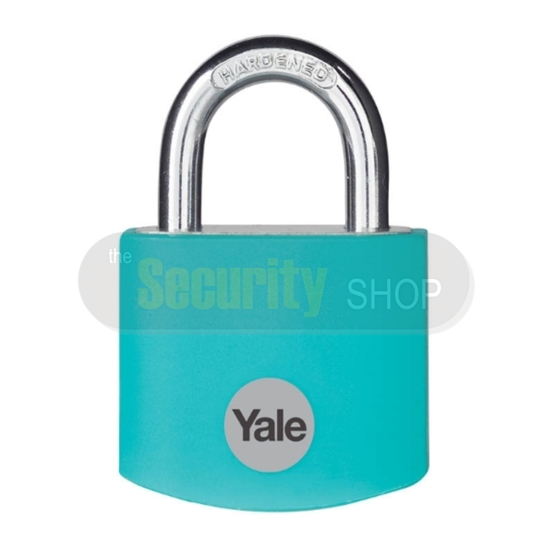 YALE Teal Aluminium Padlock